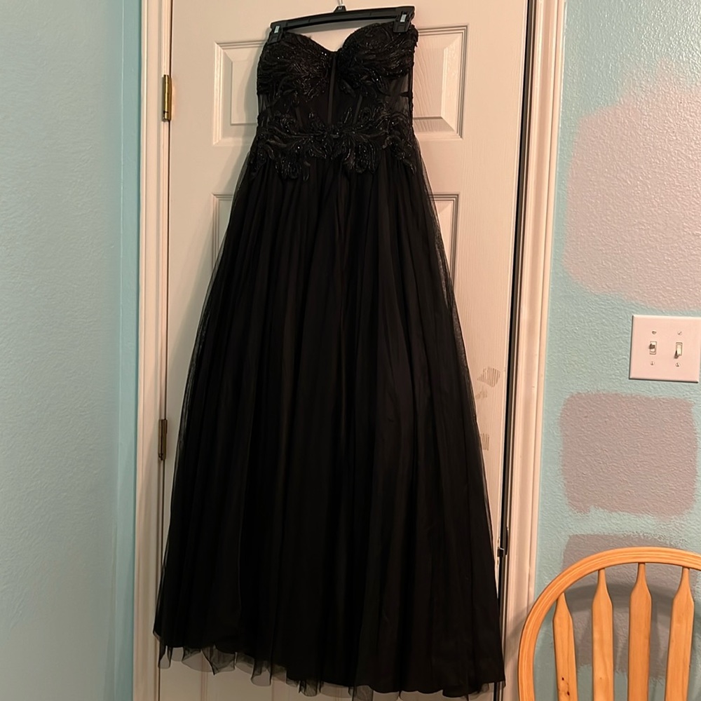 Formal Ball Gown Floor Length Prom Dress